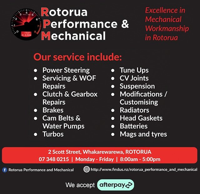 RPM - Rotorua Performance & Mechanical - Selwyn School